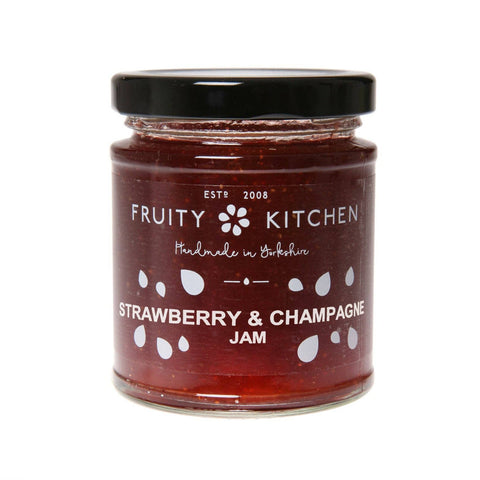 Strawberry & Champagne Jam by Fruity Kitchen