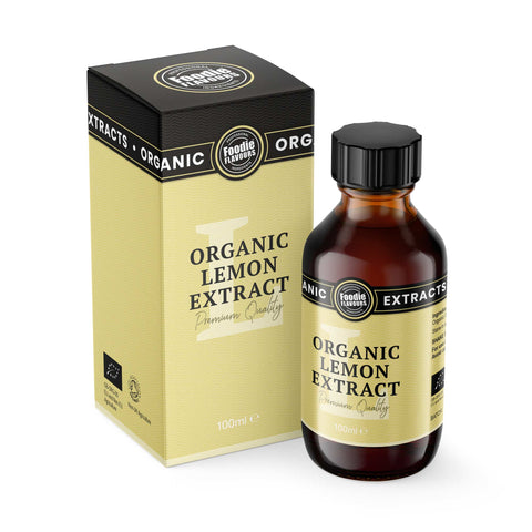 Foodie Flavours Organic Lemon Extract 100ml