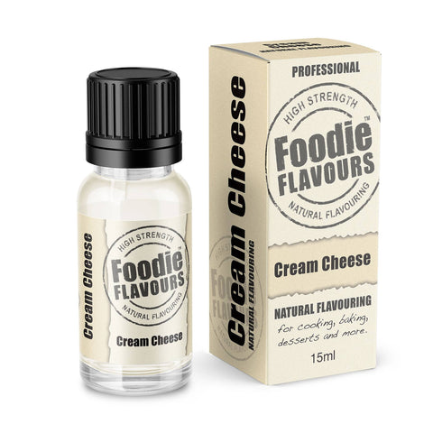 Foodie Flavours Cream Cheese Natural Flavouring - 15ml