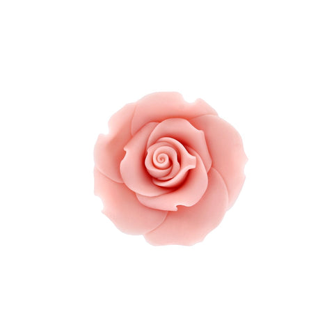 Edible Sugar Roses Light Pink - 50mm Pack of 10
