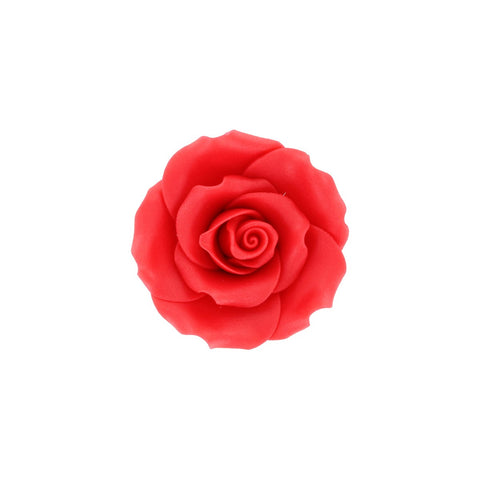 Red Sugar Roses - 50mm Pack of 10