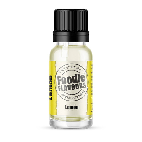 Foodie Flavours Natural Lemon Flavouring - 15ml