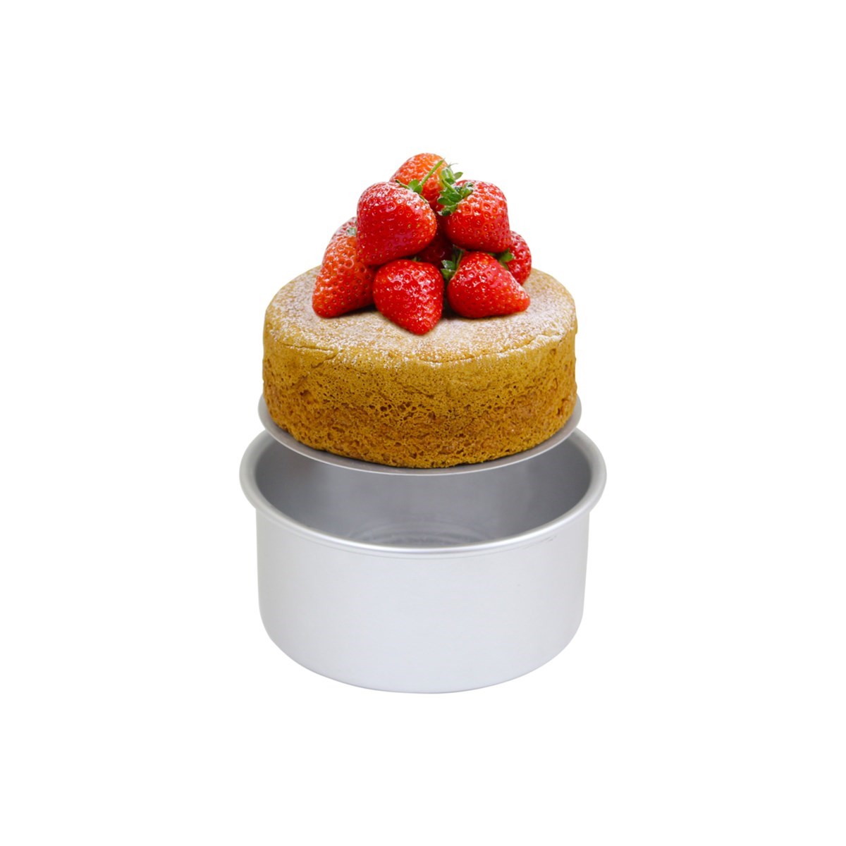 10 Round Loose Bottom Cake Tin 3 Deep by PME