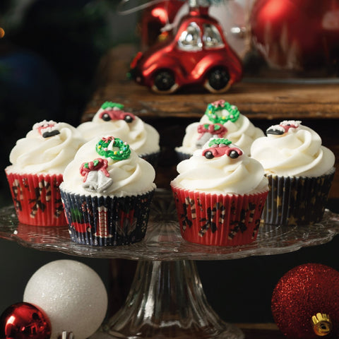 Christmas Gems Cupcake Cases Pack of 100