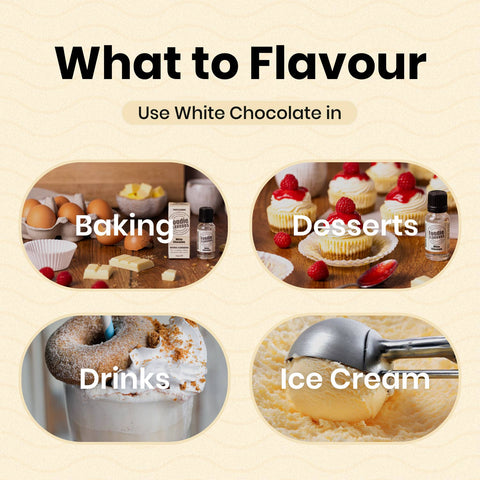 Foodie Flavours White Chocolate Natural Flavouring - 15ml