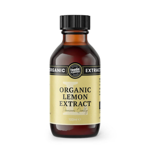 Foodie Flavours Organic Lemon Extract 100ml