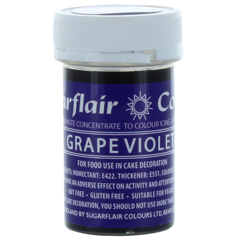 Grape Violet Sugarflair Paste Colour