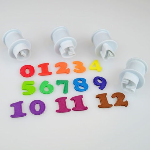 Mini Number Plunger Cutters by Cake Star