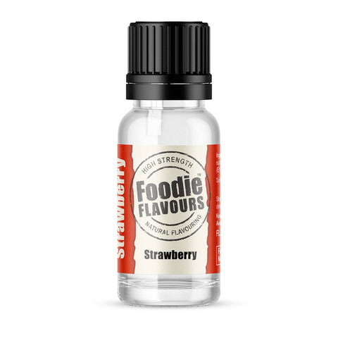 Foodie Flavours Strawberry Natural Flavouring - 15ml