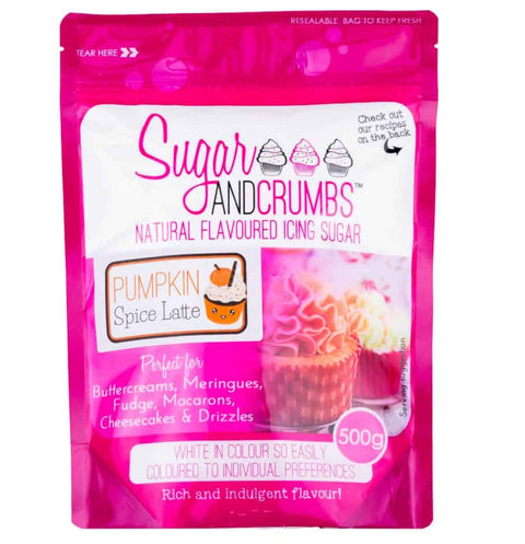 Pumpkin Spice Latte Icing Sugar by Sugar & Crumbs