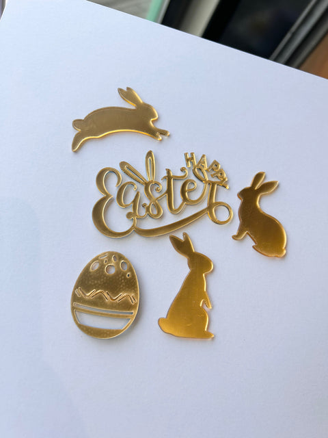 Easter Acrylic Cake Toppers