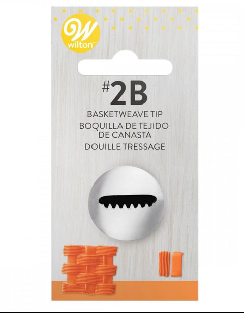 Wilton 2B Basketweave Piping Nozzle