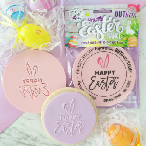 Happy Easter Outbosser by Sweet Stamp