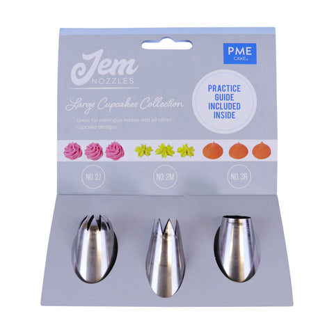 Piping Nozzle Set by Jem - Large Cupcakes Collection