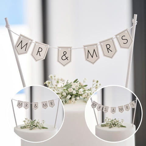 Customisable Wedding Cake Bunting