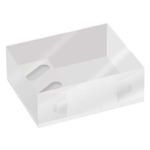 Clear Lid Cupcake & Hamper Box - Pack of 2