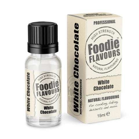 Foodie Flavours White Chocolate Natural Flavouring - 15ml