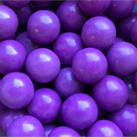 Edible Cake Sprinkles - Purple 10mm Chocoballs