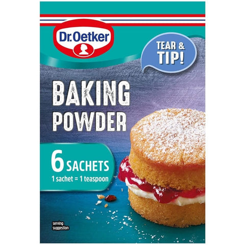 Baking Powder Sachets by Dr Oetker