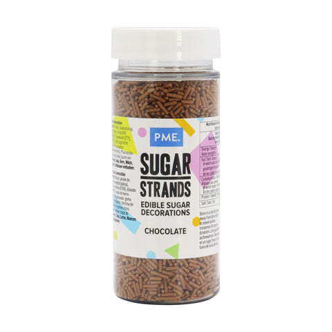 Chocolate Sugar Strands Sprinkles by PME