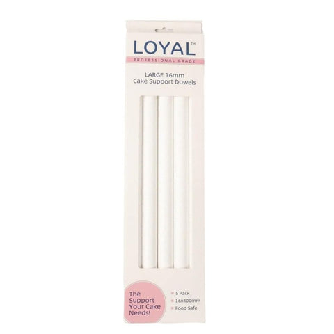 Heavy Duty Large Cake Dowels Pack of 5 by Loyal