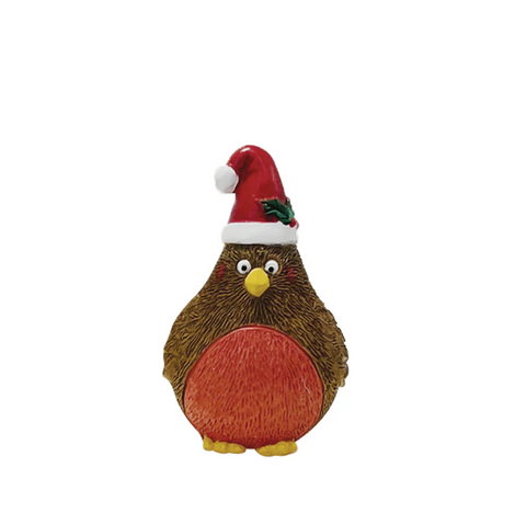 Christmas Plump Robin Cake Decoration