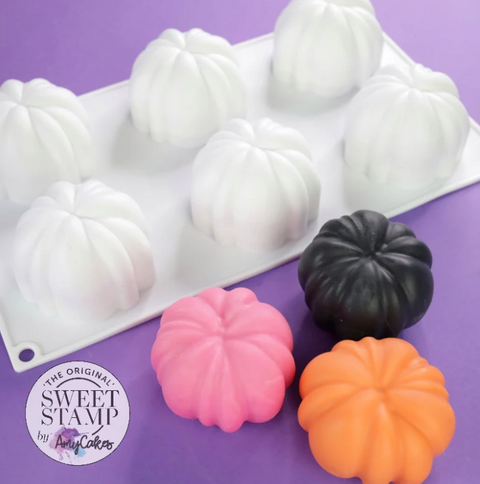 Pumpkin Silicone Cakesicle Mould by Sweet Stamp