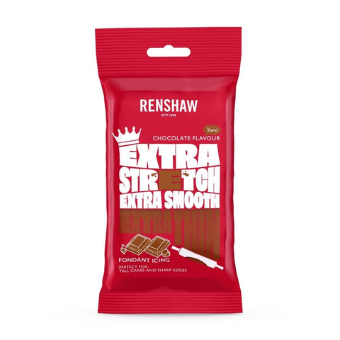 Chocolate Flavour Renshaw Extra Sugarpaste 250g