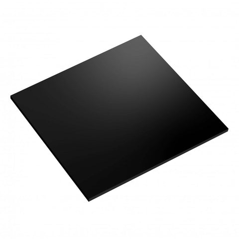 Black Square 5mm Glossy Cake Board