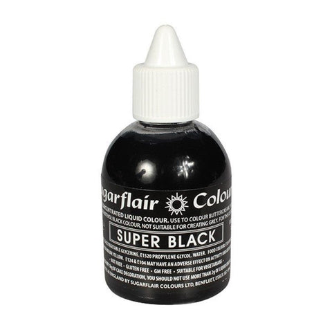 Super Black Colour by Sugarflair