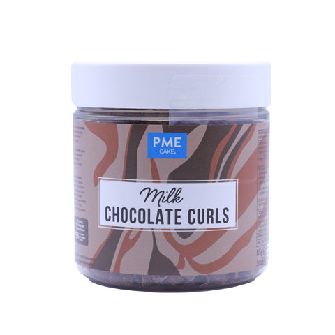 Milk Chocolate Curls by PME