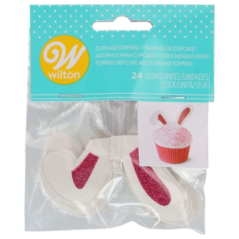 Bunny Ear Cupcake Toppers Pack of 24